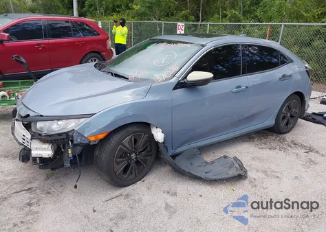 2019 Honda Civic Ex from USA, damaged, VIN SHHFK7H60KU417076
